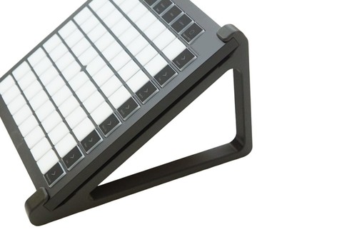 Angled desk display stand - angled,